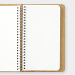 Traveler's Company Blank Spiral Notebook (White Paper) - 3 size options
