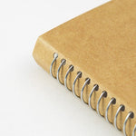 Traveler's Company Blank Spiral Notebook (White Paper) - 3 size options