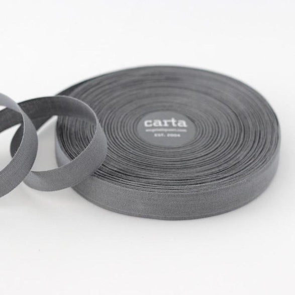 5/8" Cotton Ribbon (by the yard) - 7 color options