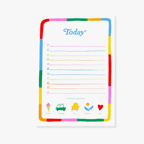 Today Rainbow Notepad