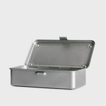 Silver Toyo Steel Toolbox (T190)