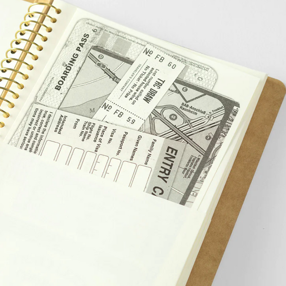 Traveler's Company Paper Pocket Notebook - 2 Size Options