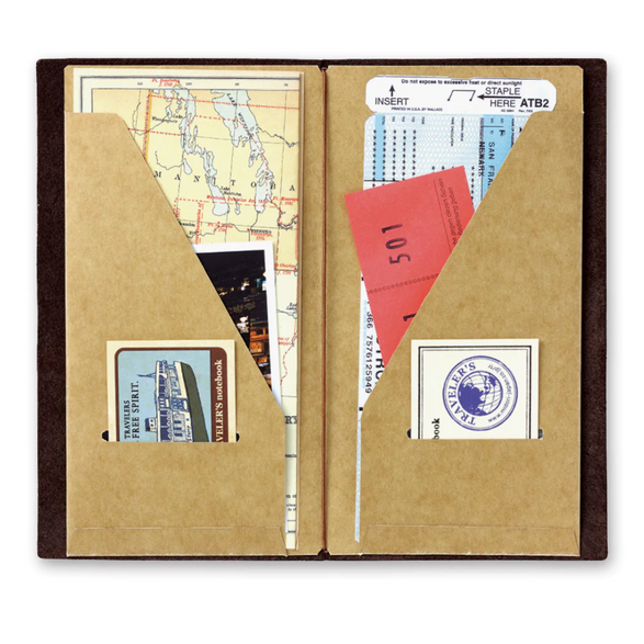 Traveler's Notebook 020 - Kraft Paper Folder Refill