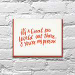 You're My Person